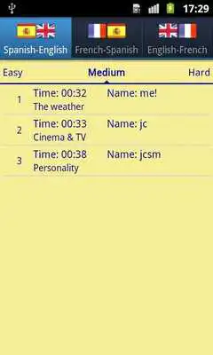 Play Languages Memory Cards