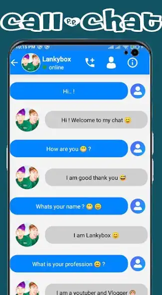 Play lankybox Call  Video as an online game lankybox Call  Video with UptoPlay