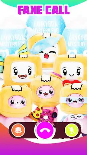 Play Lankybox Prank Fake Call Video as an online game Lankybox Prank Fake Call Video with UptoPlay