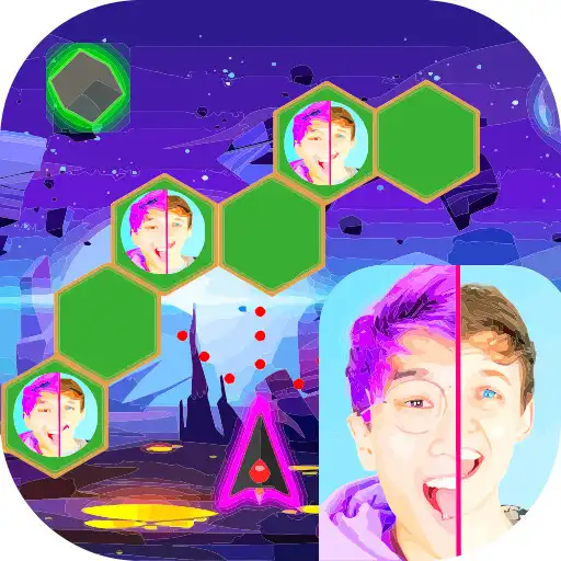Play LankyBox Space - Shooter games APK