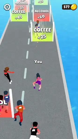 Play Lanky Run 3D as an online game Lanky Run 3D with UptoPlay