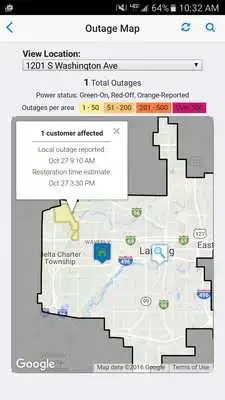 Play Lansing BWL Outage Center