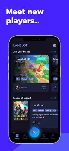 Play Lanslot: Make gamer friends as an online game Lanslot: Make gamer friends with UptoPlay