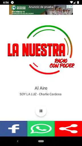 Play La Nuestra - Radio con Poder  and enjoy La Nuestra - Radio con Poder with UptoPlay