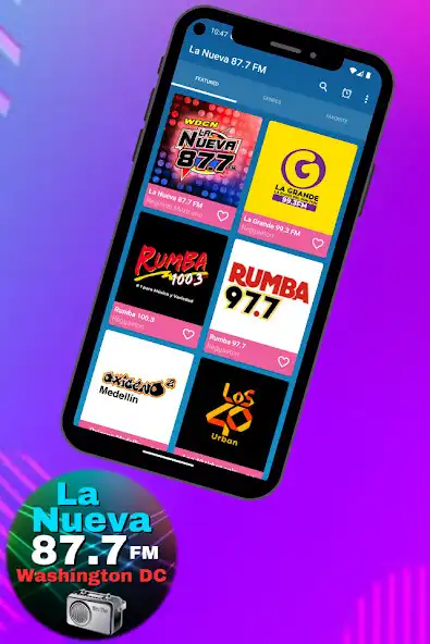 Play La Nueva 87.7 FM as an online game La Nueva 87.7 FM with UptoPlay