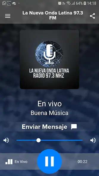 Play La Nueva Onda Latina 97.3 FM  and enjoy La Nueva Onda Latina 97.3 FM with UptoPlay