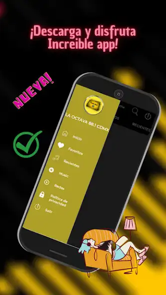 Play La Octava 88.1 Radio Cdmx  and enjoy La Octava 88.1 Radio Cdmx with UptoPlay