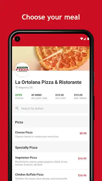Play La Ortolana Pizza Magnolia  and enjoy La Ortolana Pizza Magnolia with UptoPlay