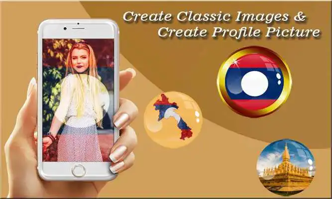 Play Laos Flag Photo Editor