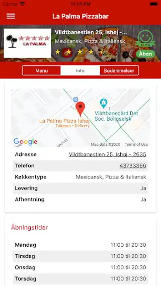 Play La Palma Pizzabar as an online game La Palma Pizzabar with UptoPlay