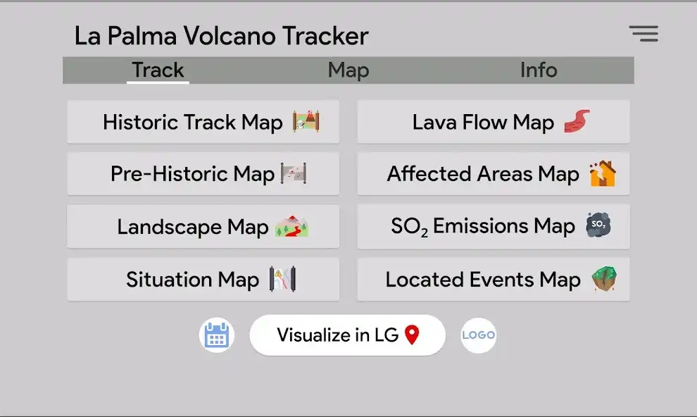 Play La Palma Volcano Tracking Tool  and enjoy La Palma Volcano Tracking Tool with UptoPlay