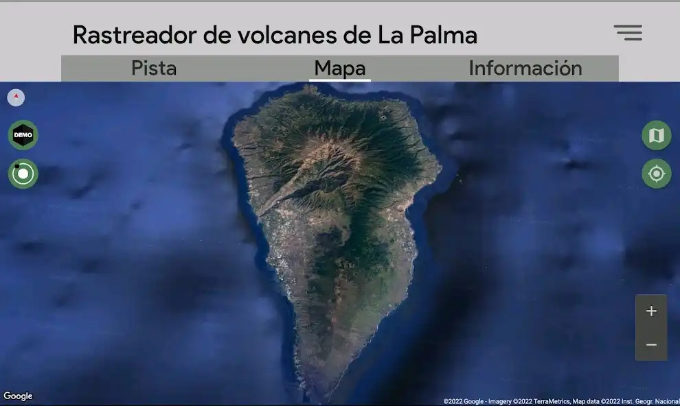 Play La Palma Volcano Tracking Tool as an online game La Palma Volcano Tracking Tool with UptoPlay