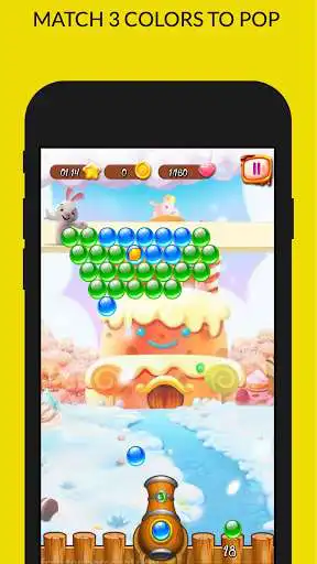 Play Lapin bubble shooter 2021  and enjoy Lapin bubble shooter 2021 with UptoPlay
