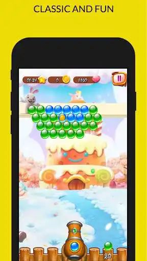 Play Lapin bubble shooter 2021 as an online game Lapin bubble shooter 2021 with UptoPlay