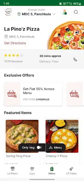 Play La Pinoz Order Online Pizza as an online game La Pinoz Order Online Pizza with UptoPlay