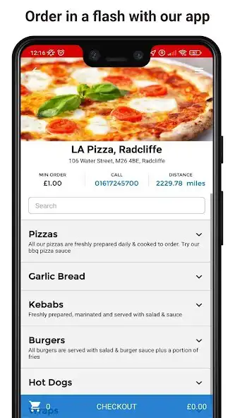Play LA Pizza, Radcliffe as an online game LA Pizza, Radcliffe with UptoPlay