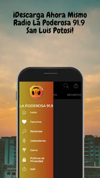 Play La Poderosa 91.9 Slp Mx  and enjoy La Poderosa 91.9 Slp Mx with UptoPlay