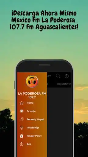Play La Poderosa Radio 107.7 Fm Mx  and enjoy La Poderosa Radio 107.7 Fm Mx with UptoPlay