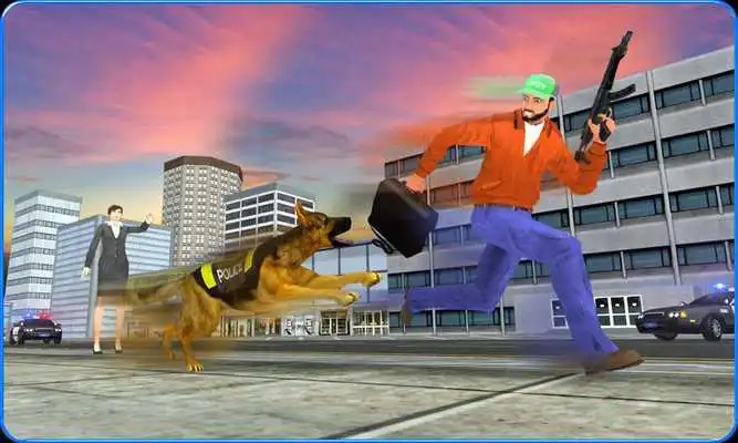 Play LA Police Dog Crime Patrol : Thief Chase Mission
