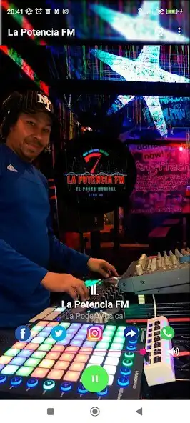Play La Potencia Fm as an online game La Potencia Fm with UptoPlay