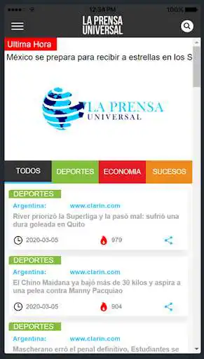 Play La Prensa Universal  and enjoy La Prensa Universal with UptoPlay