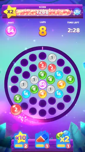 Play Laps Fuse: Puzzle with numbers as an online game Laps Fuse: Puzzle with numbers with UptoPlay