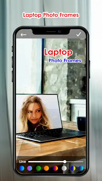 Play Laptop - PC Photo Editor Frame  and enjoy Laptop - PC Photo Editor Frame with UptoPlay