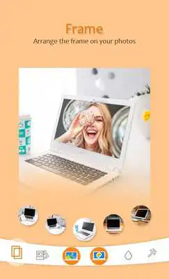 Play Laptop Photo Frame