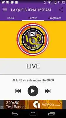 Play LA QUE BUENA 1620AM Play LA QUE BUENA 1620AM