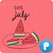 Free play online LaRa Calendar-Watermelon theme APK Free play online LaRa Calendar-Watermelon theme APK