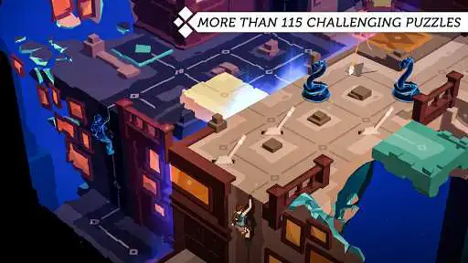 Play Lara Croft GO  and enjoy Lara Croft GO with UptoPlay