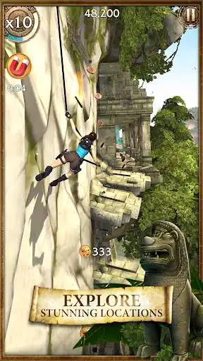 Play Lara Croft: Relic Run as an online game Lara Croft: Relic Run with UptoPlay