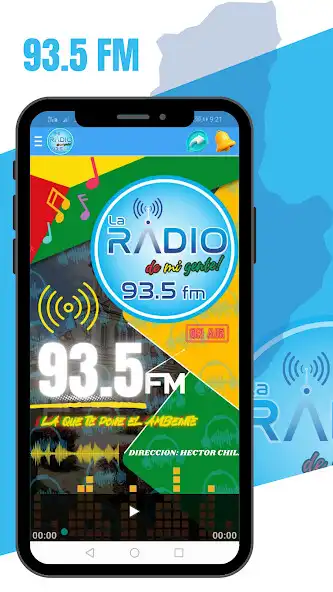 Play La Radio de mi Gente 93.5 Fm  and enjoy La Radio de mi Gente 93.5 Fm with UptoPlay