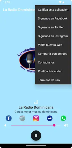 Play La Radio Dominicana as an online game La Radio Dominicana with UptoPlay