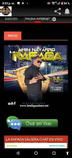 Play LA RAFAGA SALSERA as an online game LA RAFAGA SALSERA with UptoPlay