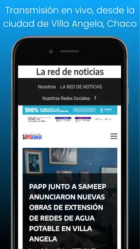 Play La Red 93.3 as an online game La Red 93.3 with UptoPlay
