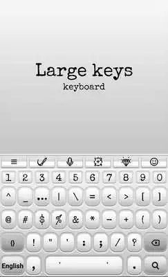 Play Large Keys Keyboard