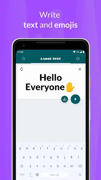 Play Large Text - Banner Creator  and enjoy Large Text - Banner Creator with UptoPlay