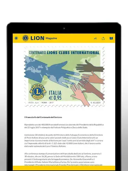 Play La Rivista LION Italiani as an online game La Rivista LION Italiani with UptoPlay