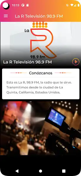 Play La R Televisión 98.9 FM  and enjoy La R Televisión 98.9 FM with UptoPlay