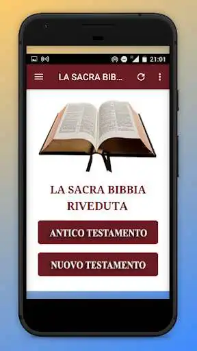 Play La Sacra Bibbia RIVEDUTA as an online game La Sacra Bibbia RIVEDUTA with UptoPlay