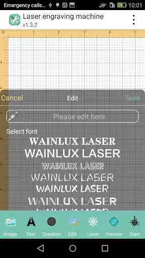 Play Laser engraving machine as an online game Laser engraving machine with UptoPlay