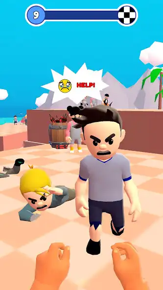 Play Laser Finger as an online game Laser Finger with UptoPlay