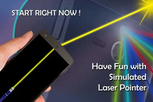 Play Laser Flash Light Simulator