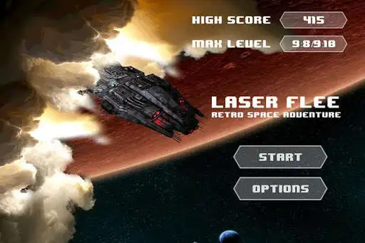 Play Laser Flee - Retro Spaceship