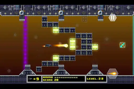 Play Laser Flee - Retro Spaceship