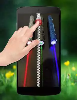 Play Laser Light Zipper Lock
