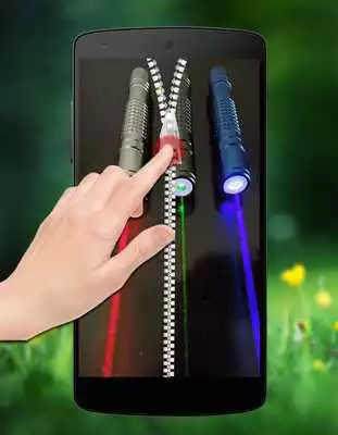 Play Laser Light Zipper Lock