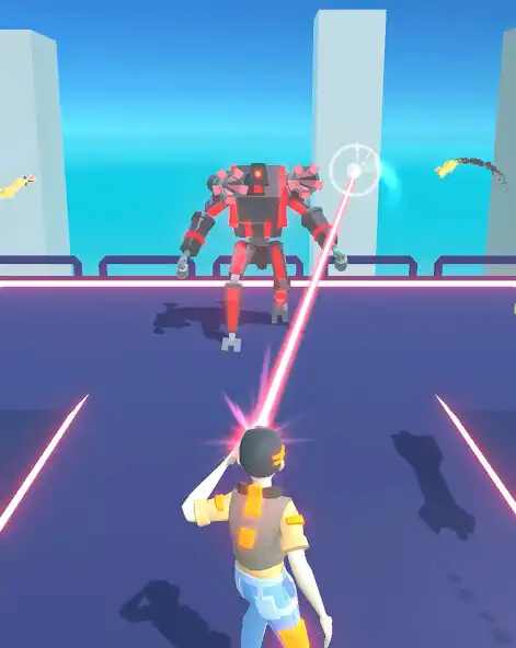 Play Laser Man 3D as an online game Laser Man 3D with UptoPlay