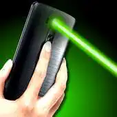 Free play online Laser Pointer Simulated 100 2 X Beams Red Blast APK